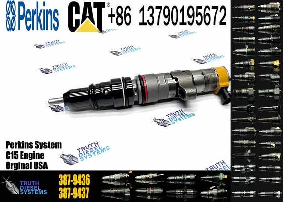 266-4446 387-9432 387-9436 225-0117 Excavator Diesel Injector Stable Atomization Bulk Available CAT C9 Replace 225-0117