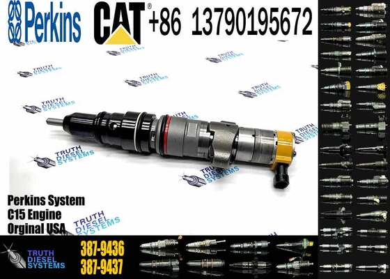 266-4446 387-9432 387-9436 225-0117 Excavator Diesel Injector Stable Atomization Bulk Available CAT C9 Replace 225-0117