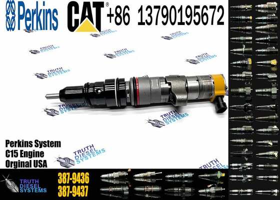 266-4446 387-9432 387-9436 225-0117 Excavator Diesel Injector Stable Atomization Bulk Available CAT C9 Replace 225-0117