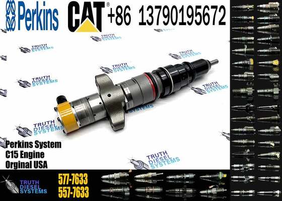 New C-aterpillar for CAT C9 Engine Fuel Injector Model 557-7637 573-4231 577-7633 for Diesel Fuel