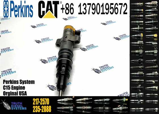 New C-9 Engine Diesel Fuel Injector 236-0962 217-2570 10R-7225 10R-7224 for Excavator Parts Condition