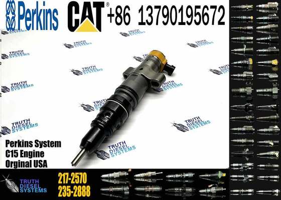New C-9 Engine Diesel Fuel Injector 236-0962 217-2570 10R-7225 10R-7224 for Excavator Parts Condition