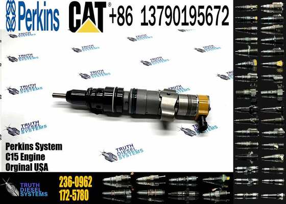 New C-9 Engine Diesel Fuel Injector 236-0962 217-2570 10R-7225 10R-7224 for Excavator Parts Condition