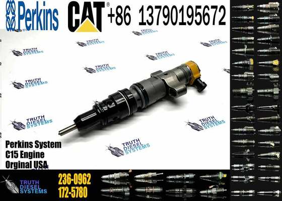 New C-9 Engine Diesel Fuel Injector 236-0962 217-2570 10R-7225 10R-7224 for Excavator Parts Condition