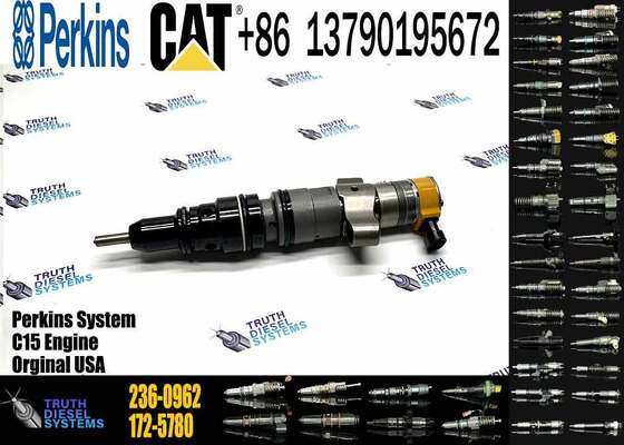 New C-9 Engine Diesel Fuel Injector 236-0962 217-2570 10R-7225 10R-7224 for Excavator Parts Condition
