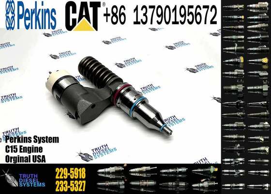 Diesel Fuel Injector 10R0963 229-5918 212-3463 212-3464 for C12 Excavator 345B 365B Truck High Quality Replacement Stability