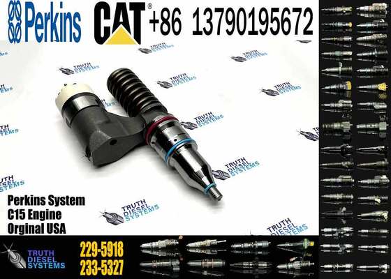 Diesel Fuel Injector 10R0963 229-5918 212-3463 212-3464 for C12 Excavator 345B 365B Truck High Quality Replacement Stability
