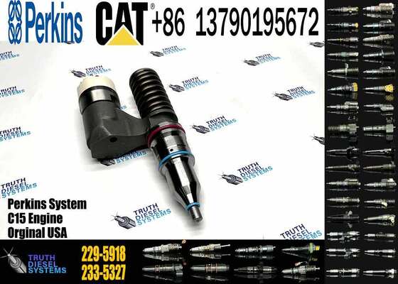 Diesel Fuel Injector 10R0963 229-5918 212-3463 212-3464 for C12 Excavator 345B 365B Truck High Quality Replacement Stability