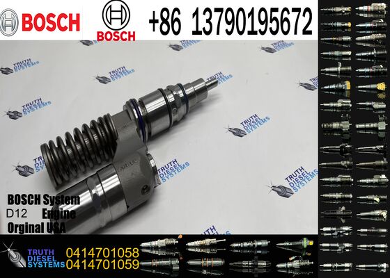 Construction Machinery 0414701035 0414701058 0414701070 1505199 1943974 0414701037 Diesel Engine Parts Fuel Injector For Scania DC11.08 DC13076A