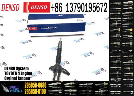 Truck Engine Parts Common Rail Diesel Fuel Injector 295050-0080 23670-30390 2950500080 2367030390