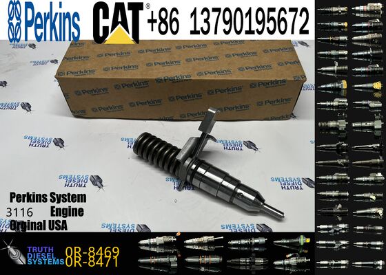 High Performance 0R-8469 Diesel Injector 0R8469 for 3116 3126 Truck Excavator Engine Fuel Injection Pump Nozzle Factory Price