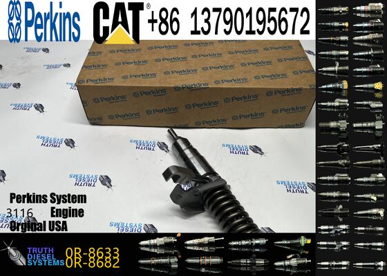 3116 Diesel Injector 127-8209 0R-8463 127-8211 0R-8633 127-8213 20R-4179 New Stainless Steel for CCaterpillar Engine 3116
