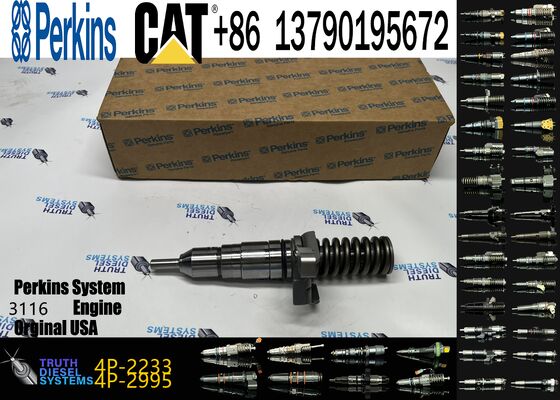 Diesel Fuel Injector 127-8222 7E-7607 0R-8461 4P-2233 for CAT 3114 3116 Excavator Spare Parts 1278222 7E7607 0R8461 4P2233