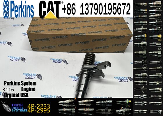 Diesel Fuel Injector 127-8222 7E-7607 0R-8461 4P-2233 for CAT 3114 3116 Excavator Spare Parts 1278222 7E7607 0R8461 4P2233