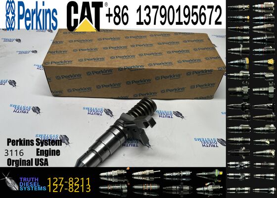 Diesel Engine Auto Parts Common Rail Fuel Injector 127-8211 1278211 127 8211 for Engine 3114 3116 3126