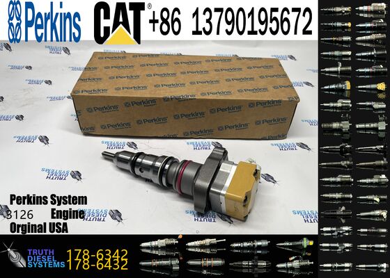 High Quality Excavator Parts Diesel Fuel Injector 178-6342 10R-1257 for Cat CCaterpillar Engine 3126 3126B 3126E