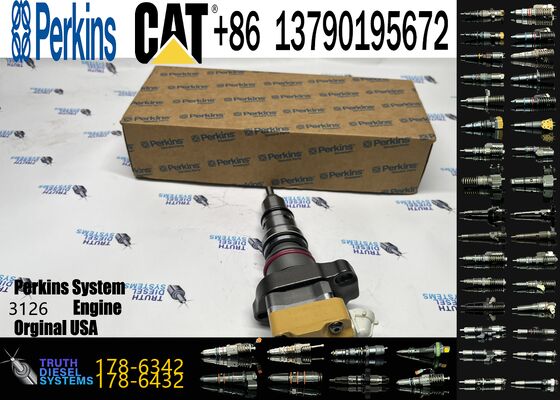 High Quality Excavator Parts Diesel Fuel Injector 178-6342 10R-1257 for Cat CCaterpillar Engine 3126 3126B 3126E