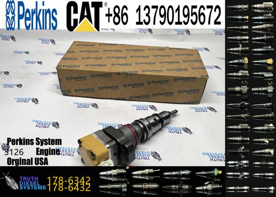 High Quality Excavator Parts Diesel Fuel Injector 178-6342 10R-1257 for Cat CCaterpillar Engine 3126 3126B 3126E