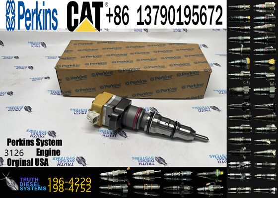 New High Quality Diesel Fuel Injector Assembly for 3126B Engine 10R0782 10R-0782 196-4229 1964229 Stainless Steel 6 Month