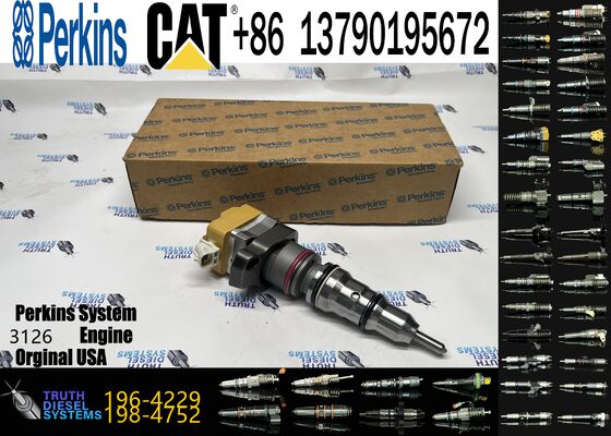 New High Quality Diesel Fuel Injector Assembly for 3126B Engine 10R0782 10R-0782 196-4229 1964229 Stainless Steel 6 Month