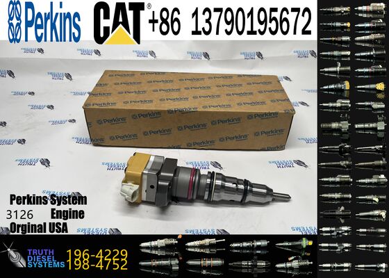 New High Quality Diesel Fuel Injector Assembly for 3126B Engine 10R0782 10R-0782 196-4229 1964229 Stainless Steel 6 Month