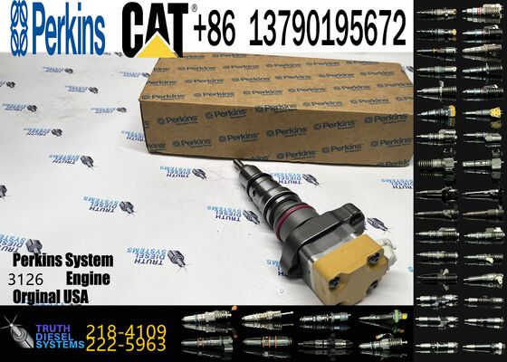 Fuel Injector 218-4109 222-5926 222-5963 222-5965 222-5968 222-5972 for CAT Excavator Engine 3126 3126B