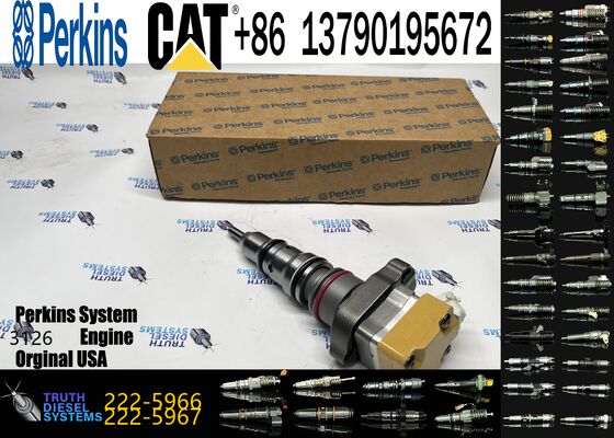 Diesel Engine Fuel Injector 198-6605 222-5966 4P9075 4P9076 4P9077 7E6408 Injection Valves for CCaterpillar for Cat 3126 Engine