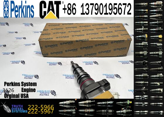 Diesel Engine Fuel Injector 198-6605 222-5966 4P9075 4P9076 4P9077 7E6408 Injection Valves for CCaterpillar for Cat 3126 Engine