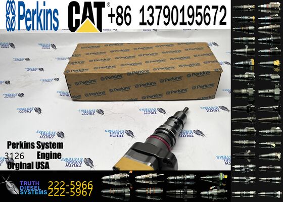 Diesel Engine Fuel Injector 198-6605 222-5966 4P9075 4P9076 4P9077 7E6408 Injection Valves for CCaterpillar for Cat 3126 Engine
