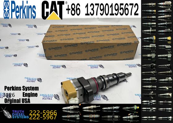 Diesel Engine Fuel Injector 198-6605 222-5966 4P9075 4P9076 4P9077 7E6408 Injection Valves for CCaterpillar for Cat 3126 Engine