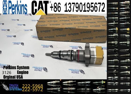 Fuel Injector 218-4109 222-5926 222-5963 222-5965 222-5968 222-5972 for CAT Excavator Engine 3126 3126B