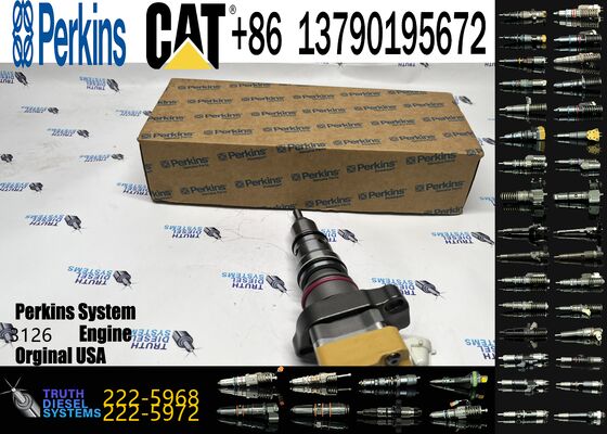 Fuel Injector 218-4109 222-5926 222-5963 222-5965 222-5968 222-5972 for CAT Excavator Engine 3126 3126B