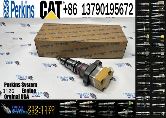 3126B Engine Fuel Injector 232-1170 2321168 232-1171 2321171