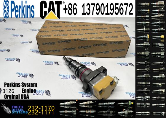 3126B Engine Fuel Injector 232-1170 2321168 232-1171 2321171