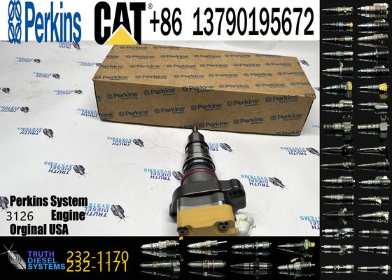 3126B Engine Fuel Injector 232-1170 2321168 232-1171 2321171