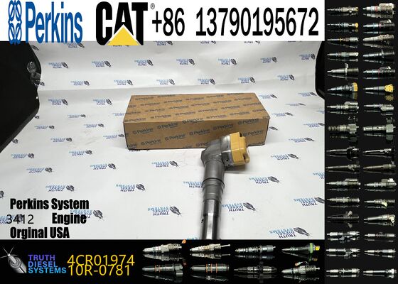 Excavator Parts Engine 3408 3412 Fuel Injector 4CR01974 169-7408 174-7527 222-5967 20R-0760 for Construction Machinery