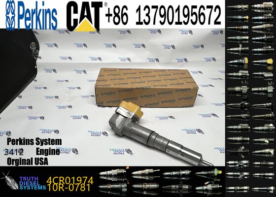 Excavator Parts Engine 3408 3412 Fuel Injector 4CR01974 169-7408 174-7527 222-5967 20R-0760 for Construction Machinery