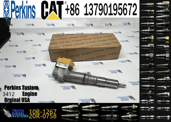 Diesel Excavator Engine Parts Fuel Injector 232-1183 10R-1267 174-7526 for CAT 3412E 5110B Diesel Engine