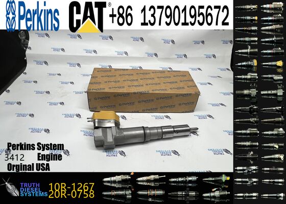 Diesel Excavator Engine Parts Fuel Injector 232-1183 10R-1267 174-7526 for CAT 3412E 5110B Diesel Engine