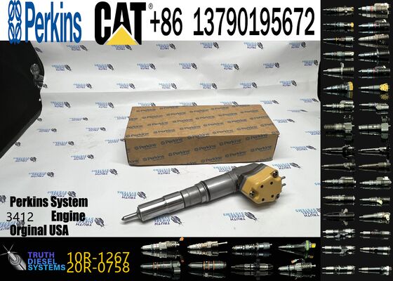 Diesel Excavator Engine Parts Fuel Injector 232-1183 10R-1267 174-7526 for CAT 3412E 5110B Diesel Engine
