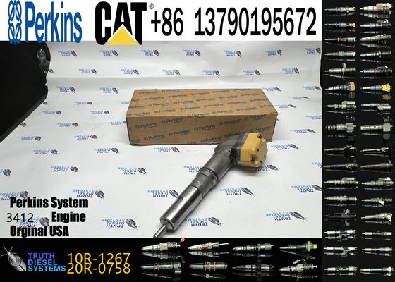 Diesel Excavator Engine Parts Fuel Injector 232-1183 10R-1267 174-7526 for CAT 3412E 5110B Diesel Engine