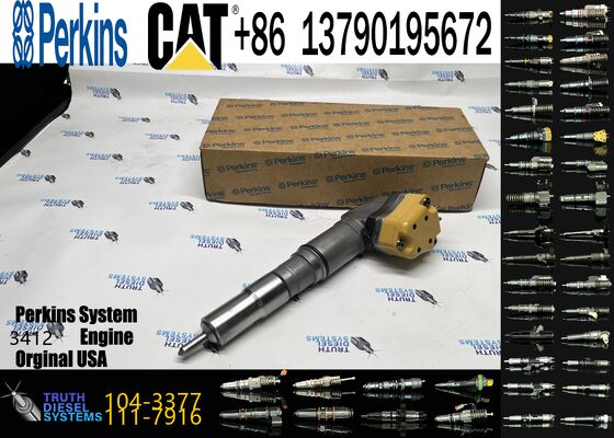 CAT 3412 Truck Engine Fuel Injector 198-4752 104-3377 20R-0759 for Spray Valve System Spare Parts