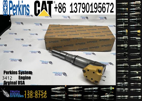 OEM 3412E 3408E Engine Fuel Injector 138-8754 159-0835 174-7527 232-1176 232-1175 174-7526 for TRUCK 771D 769D 775D