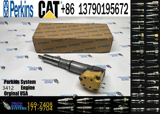 Excavator Parts Engine 3408 3412 Fuel Injector 4CR01974 169-7408 174-7527 222-5967 20R-0760 for Construction Machinery