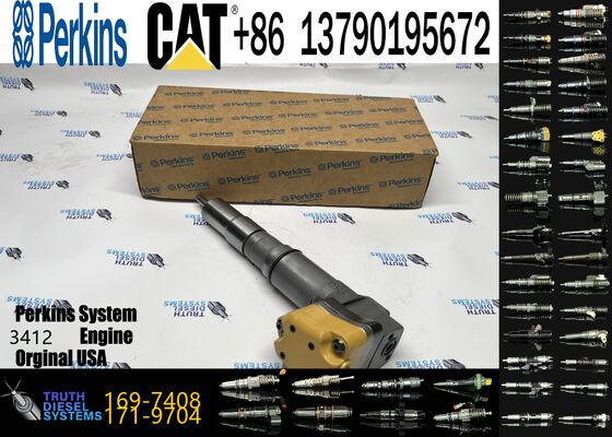 Excavator Parts Engine 3408 3412 Fuel Injector 4CR01974 169-7408 174-7527 222-5967 20R-0760 for Construction Machinery