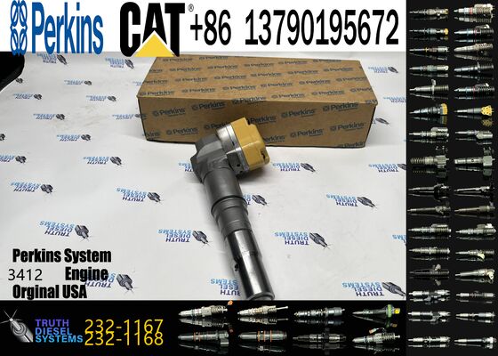 High Quality New Diesel Common Rail Marine Engine Injector 232-1167 174-7528 20R-0758 for 3126 Engine Parts