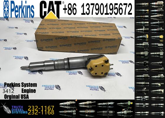 High Quality New Diesel Common Rail Marine Engine Injector 232-1167 174-7528 20R-0758 for 3126 Engine Parts