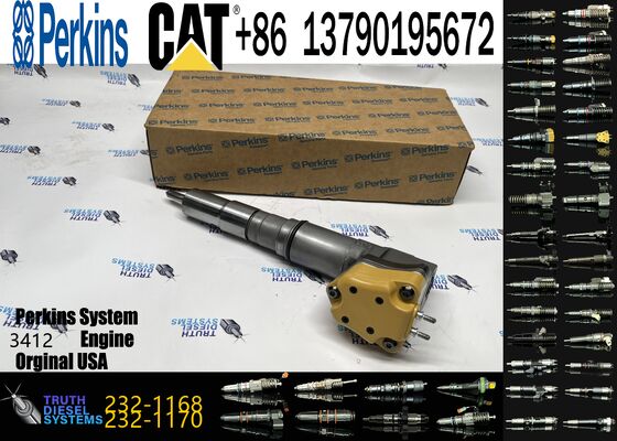 Newly Available Low-price Diesel Common Rail Injector 232-1173 0R-9803 232-1168 for 3412 3412E Engine Assembly