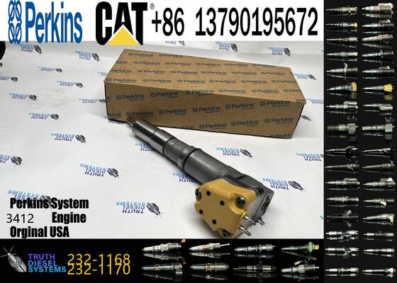Newly Available Low-price Diesel Common Rail Injector 232-1173 0R-9803 232-1168 for 3412 3412E Engine Assembly