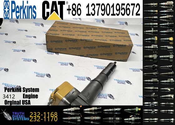 Newly Available Low-price Diesel Common Rail Injector 232-1173 0R-9803 232-1168 for 3412 3412E Engine Assembly